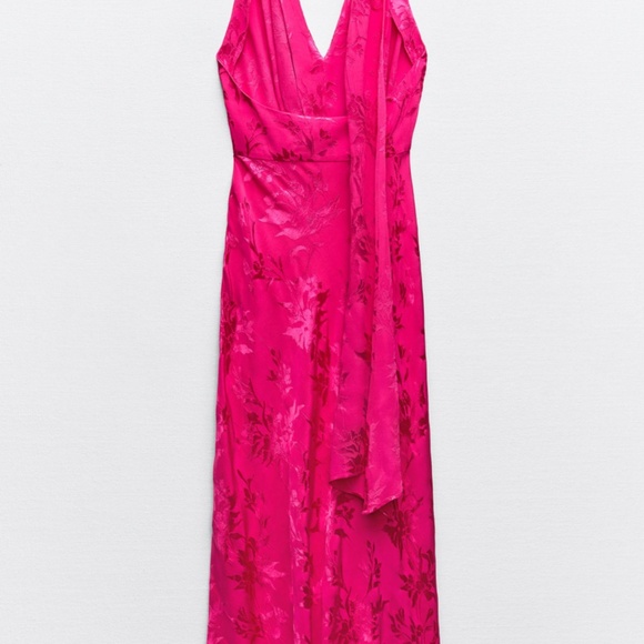 Zara Jacquard Midi Dress - Picture 3 of 3